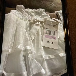 Baby Girls White Dress size 6-9 months